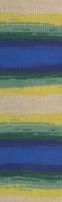 3306 бежево-зелено-синий