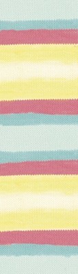 6519 бирюза-лилово-желтый